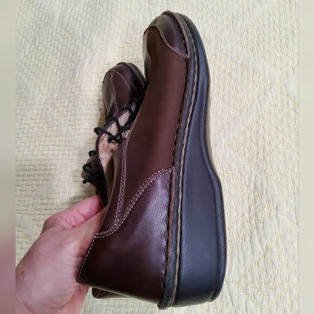 Finn Comfort Germany Hanoi Dark Brown Leather Size D41